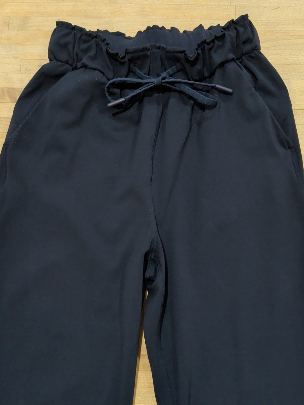 Lululemon Athletica Navy Blue Drawstring Waist Pull-On Joggers Size 0